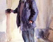 约翰 辛格 萨金特 : Portrait of Ambrogio Raffele